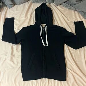Black zip up